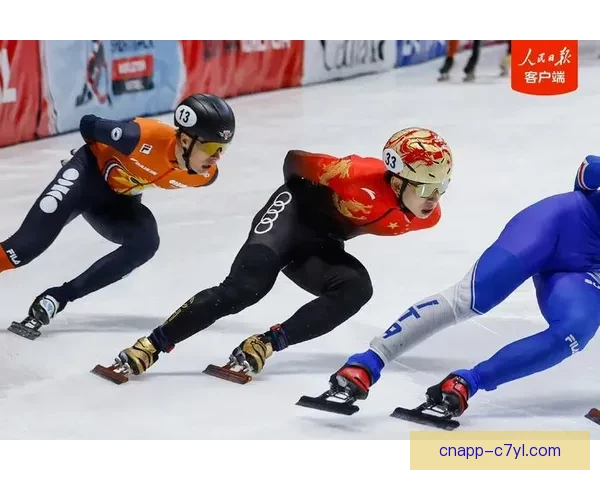 中国短道速滑队接力获第五名